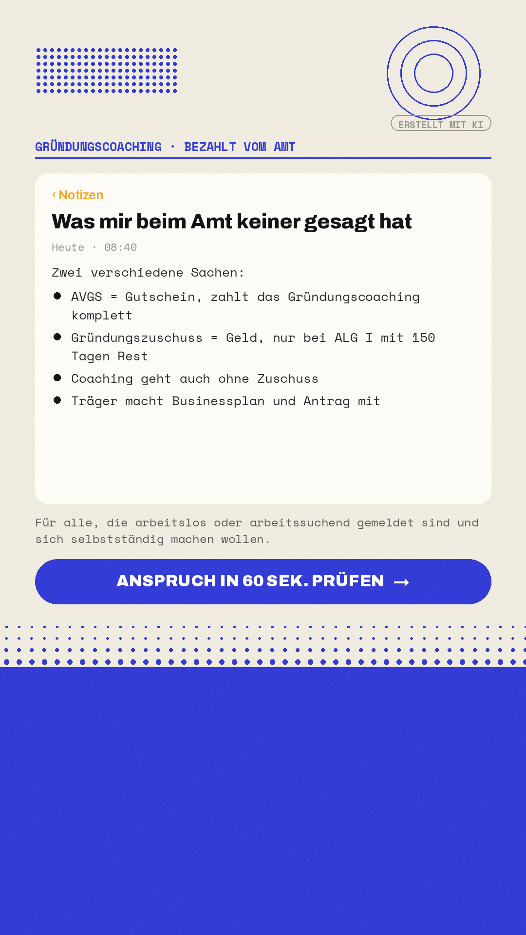 Imberti Consulting Facebook ad from Jul 31, 2026