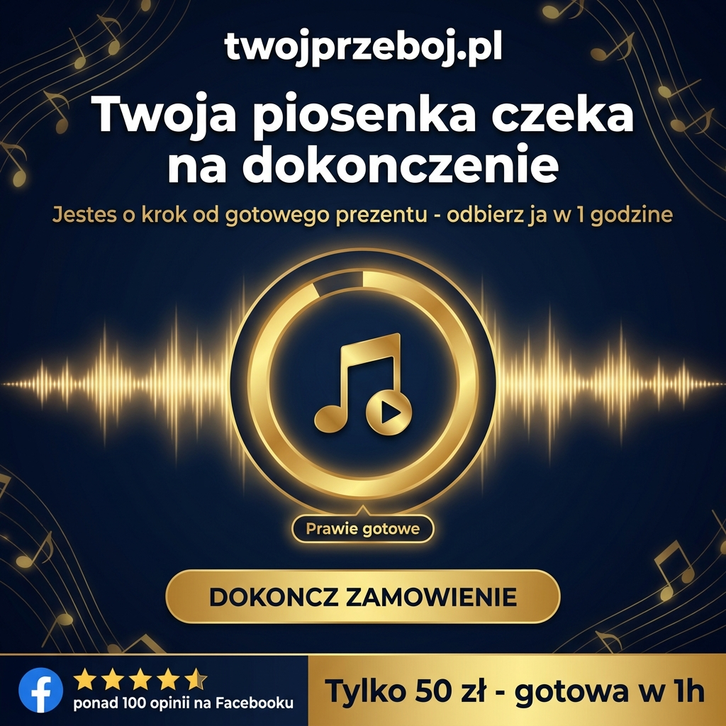 TwojPrzeboj.pl - Piosenka na Prezent Facebook ad