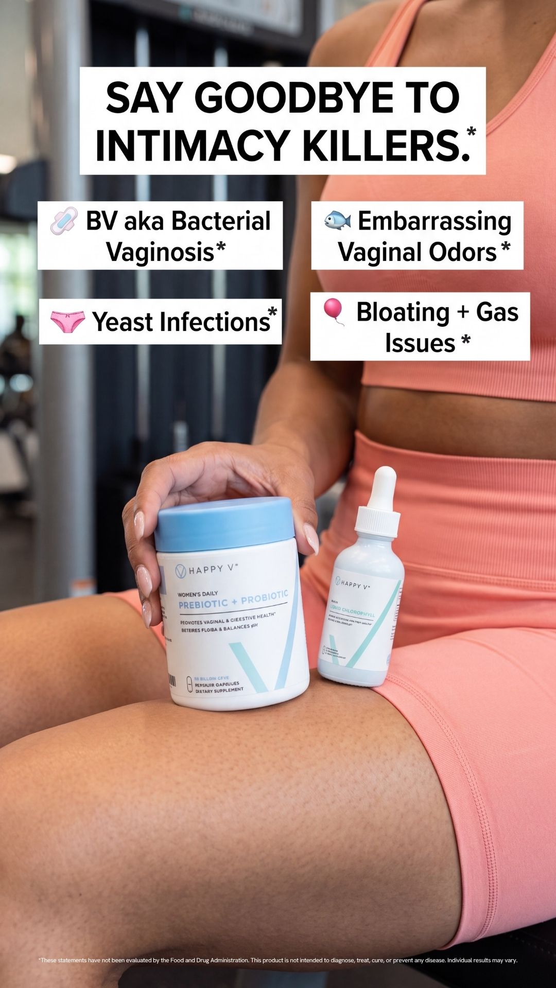 Happy V Facebook ad
