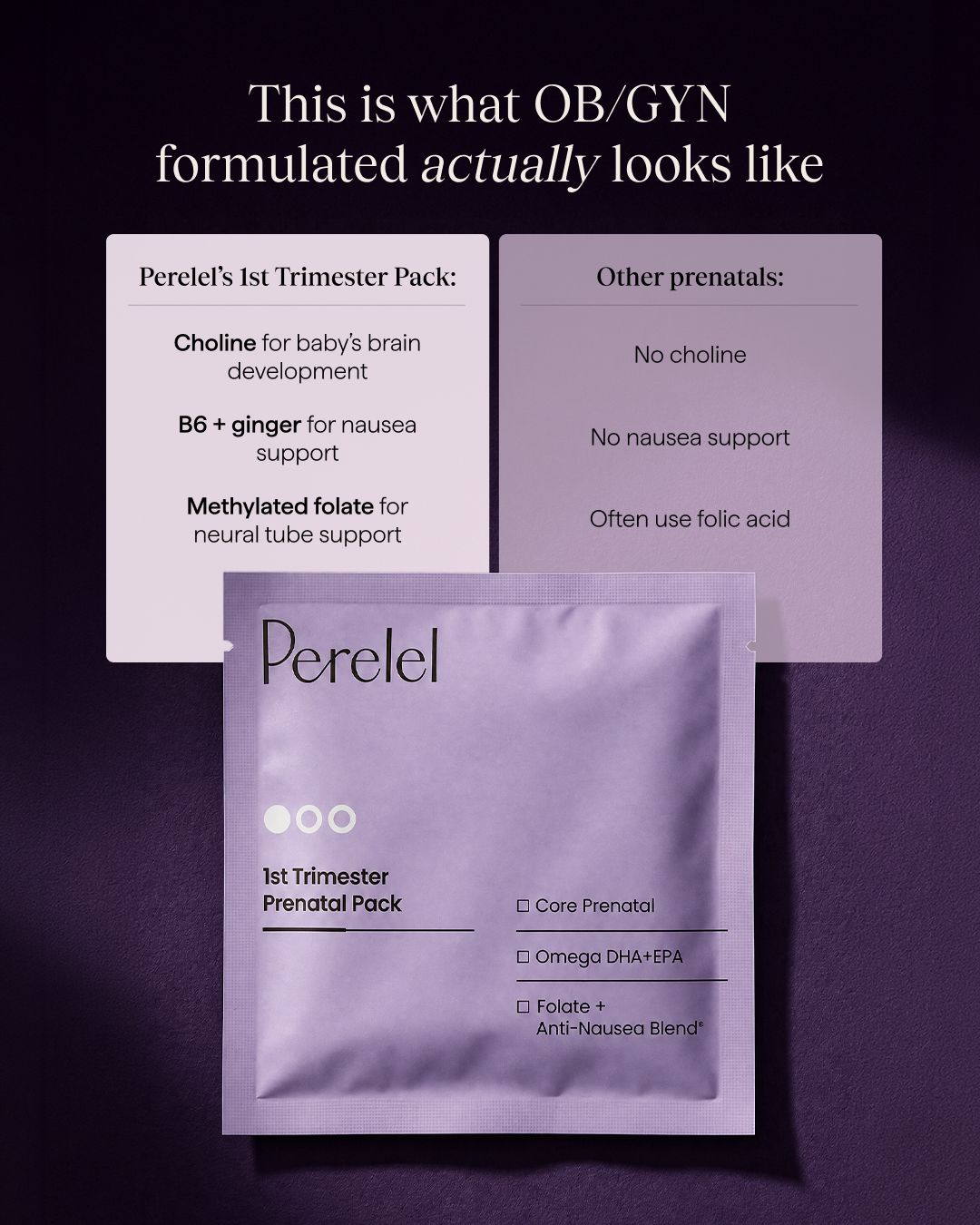 Perelel Facebook ad