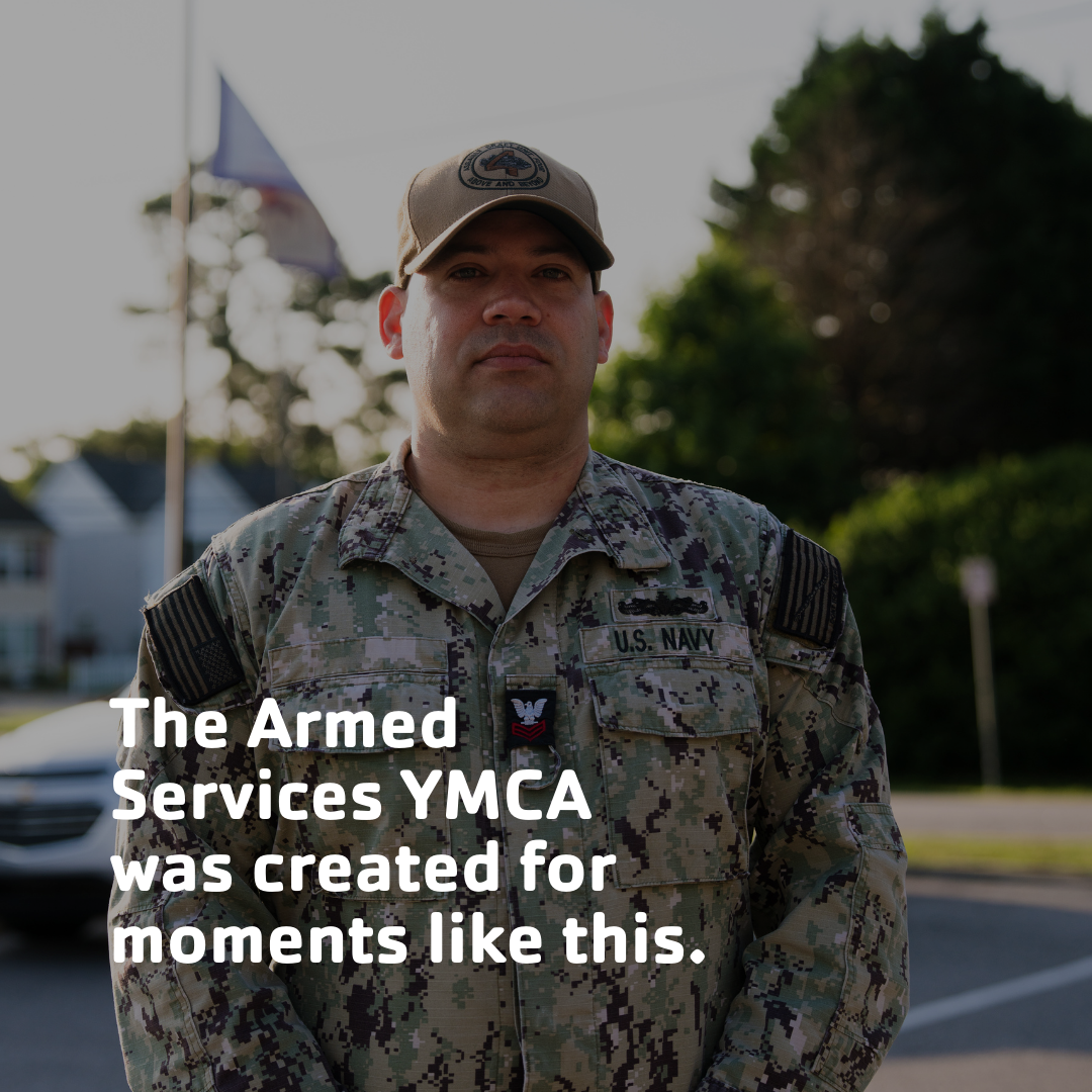 Armed Services YMCA Facebook ad
