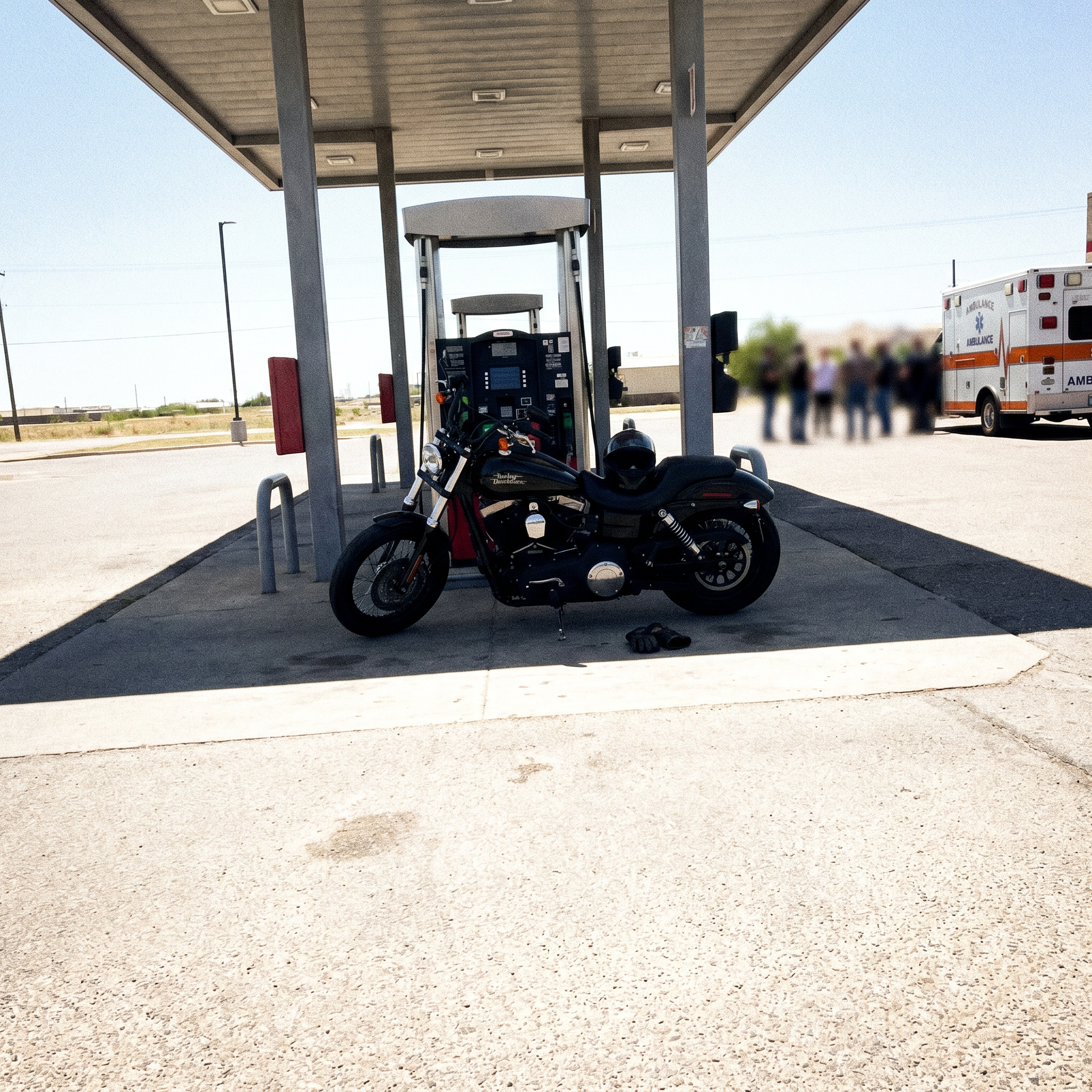 Earl Peterson Facebook ad: Don't Ride In Leather Again