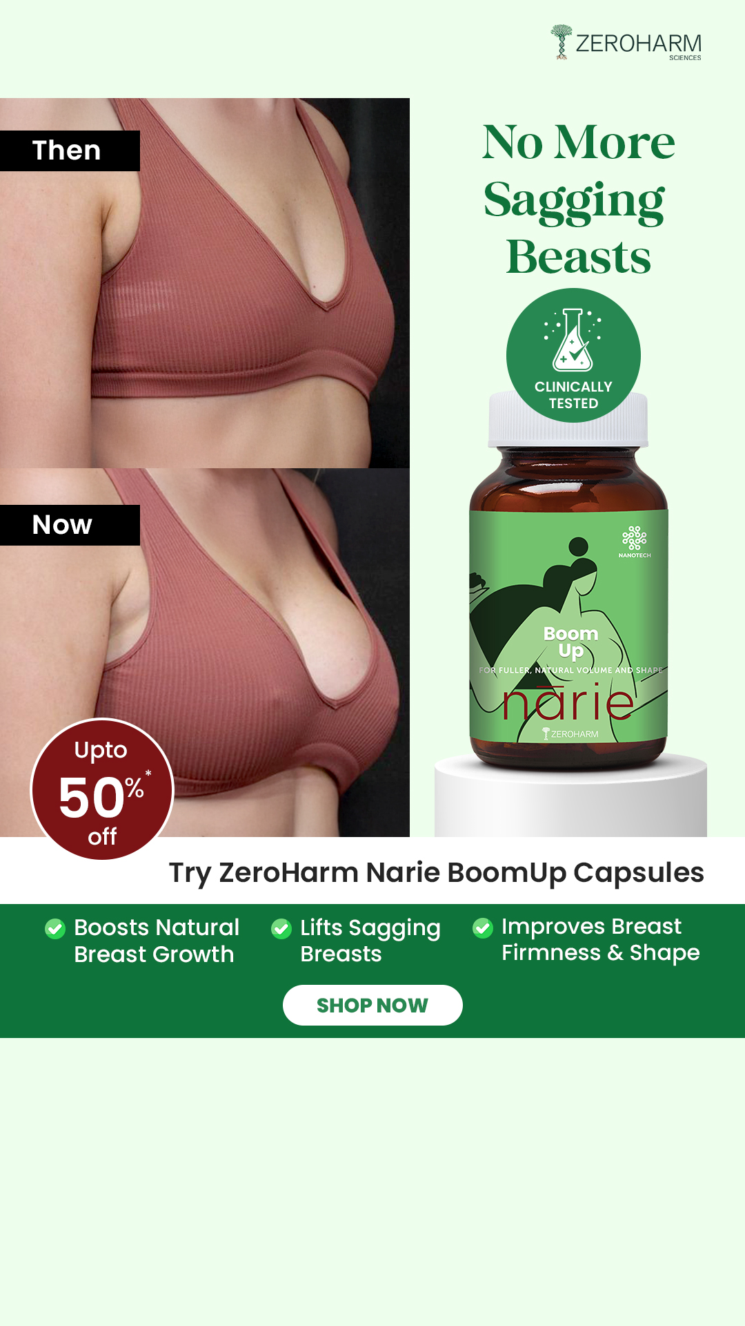 ZeroHarm Sciences Facebook ad