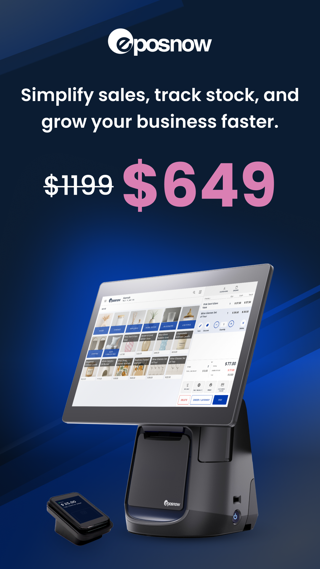 Epos Now Facebook ad