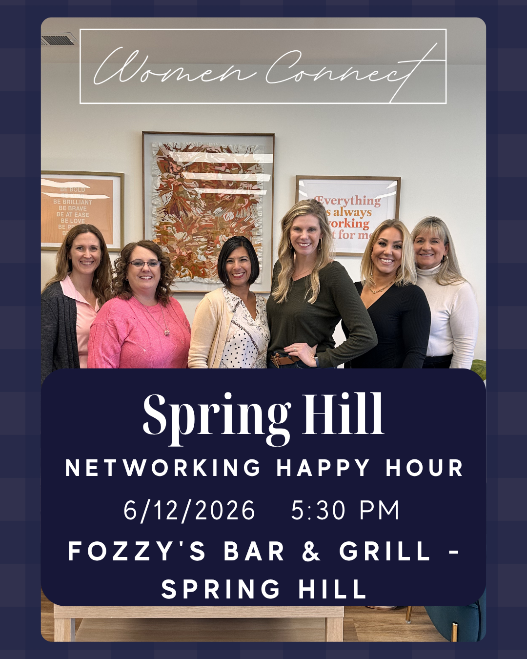 Women Connect Facebook ad: Grow Your Network & Make Real Connections!