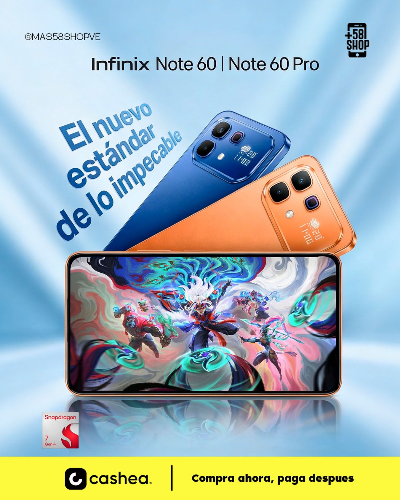 Mas58shopve Facebook ad: Infinix Note 60 vs Note 60 Pro