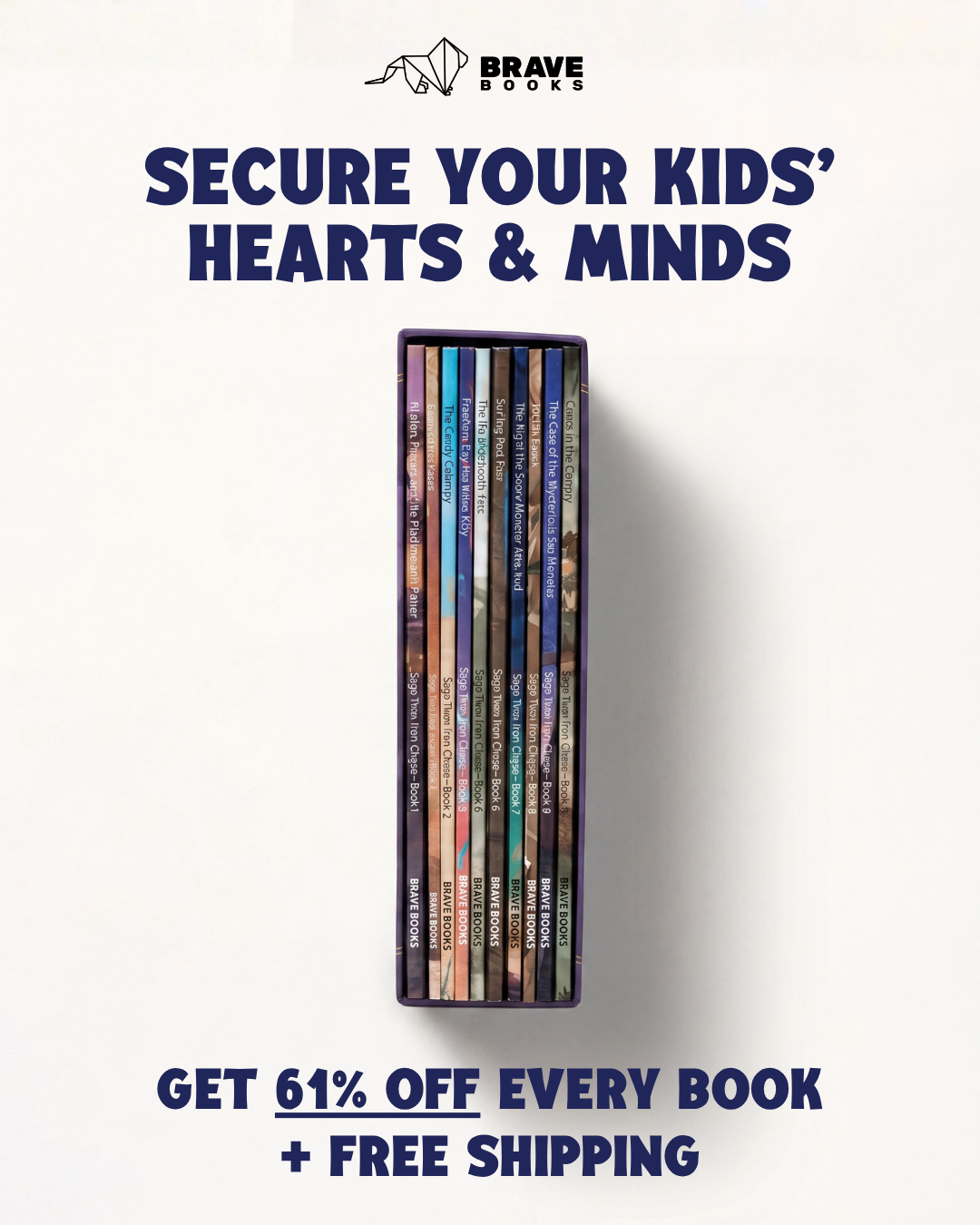BRAVE Books Facebook ad