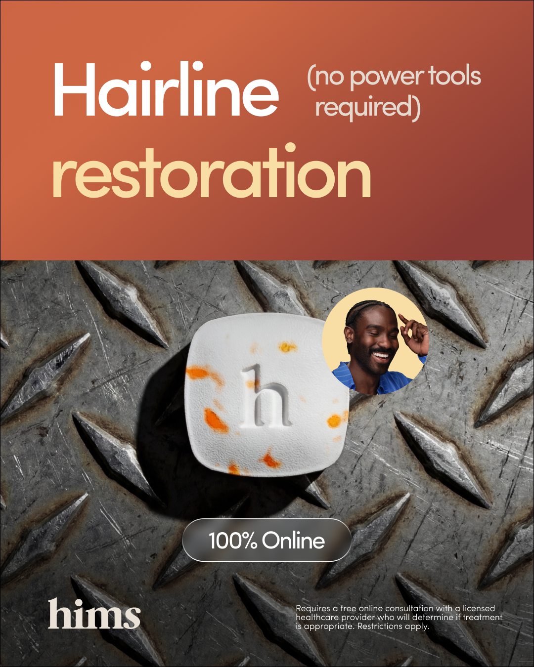 hims Facebook ad