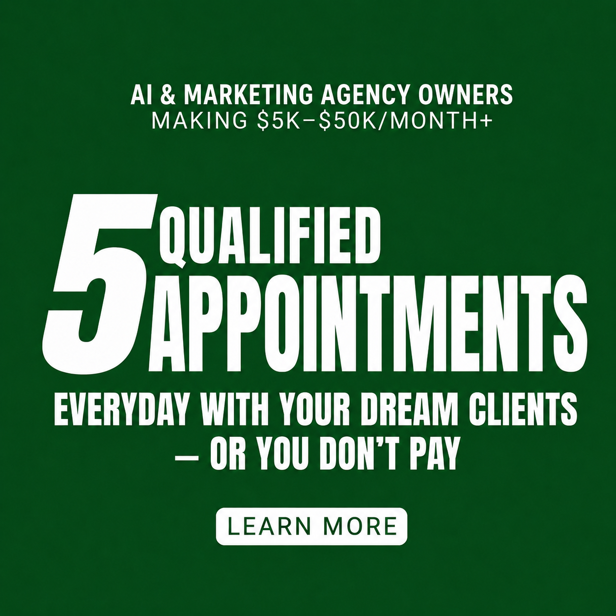 Catalyst Acquisition Facebook ad