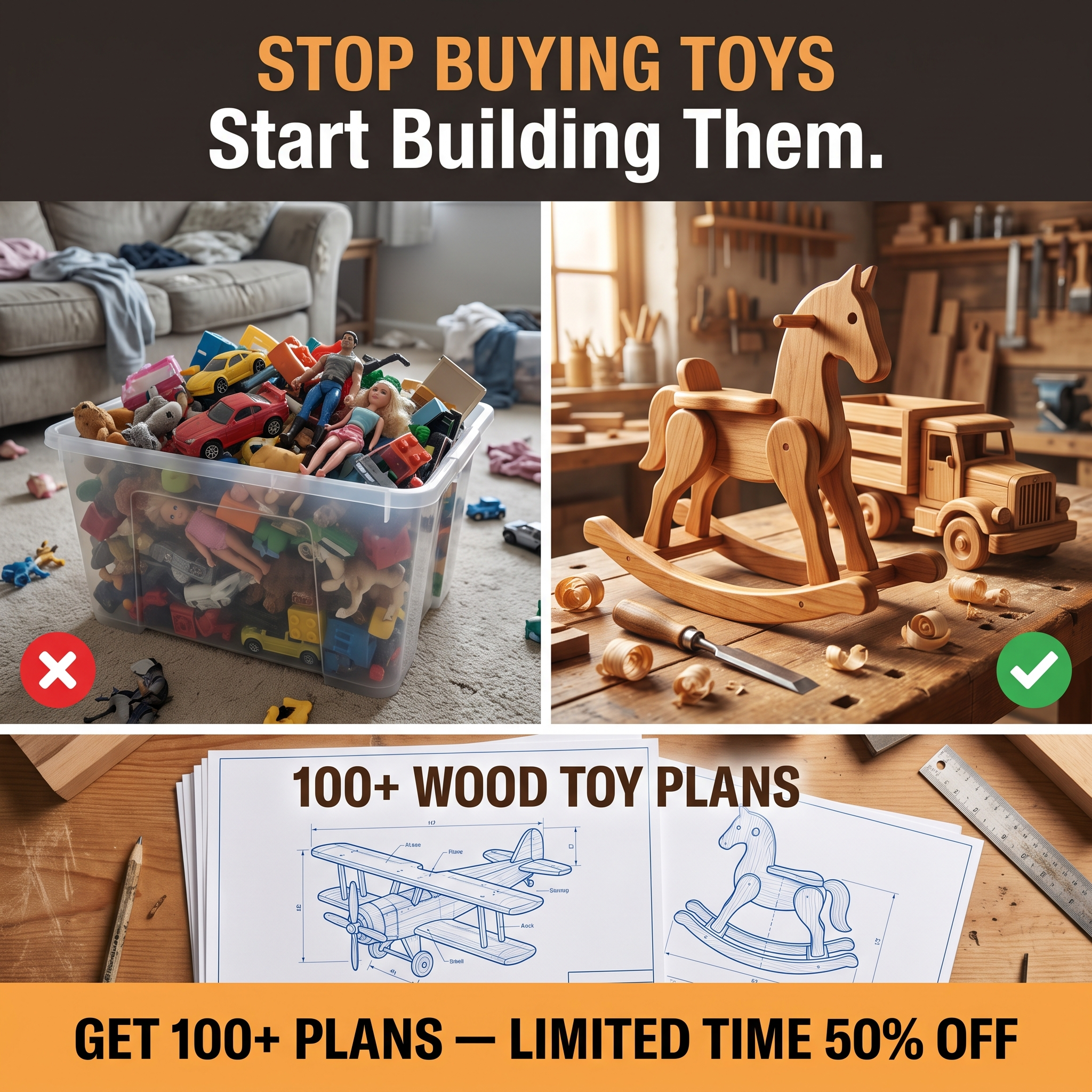 Master Crafts DIY Facebook ad