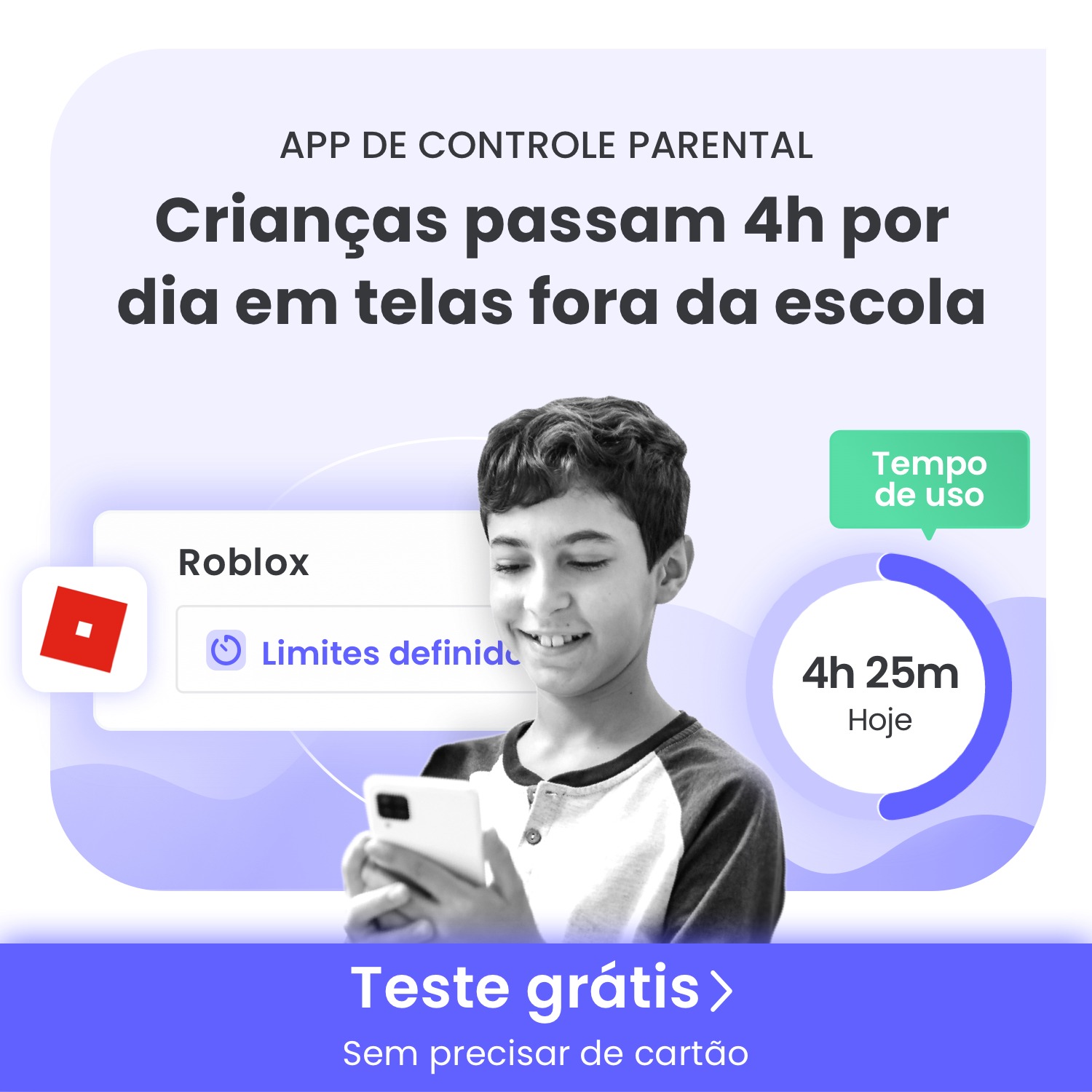 Qustodio Facebook ad