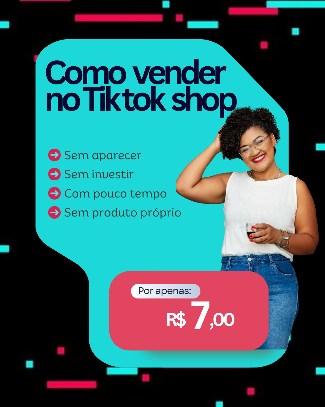 Patricia Passo Facebook ad: Tiktok Shop salvou o financeiro da família