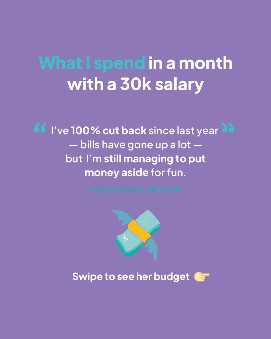 Loqbox Facebook ad