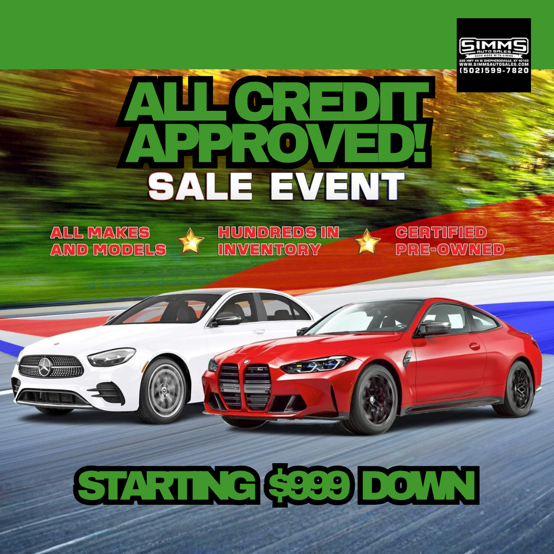 Simms Auto Sales Facebook ad from Jul 27, 2026