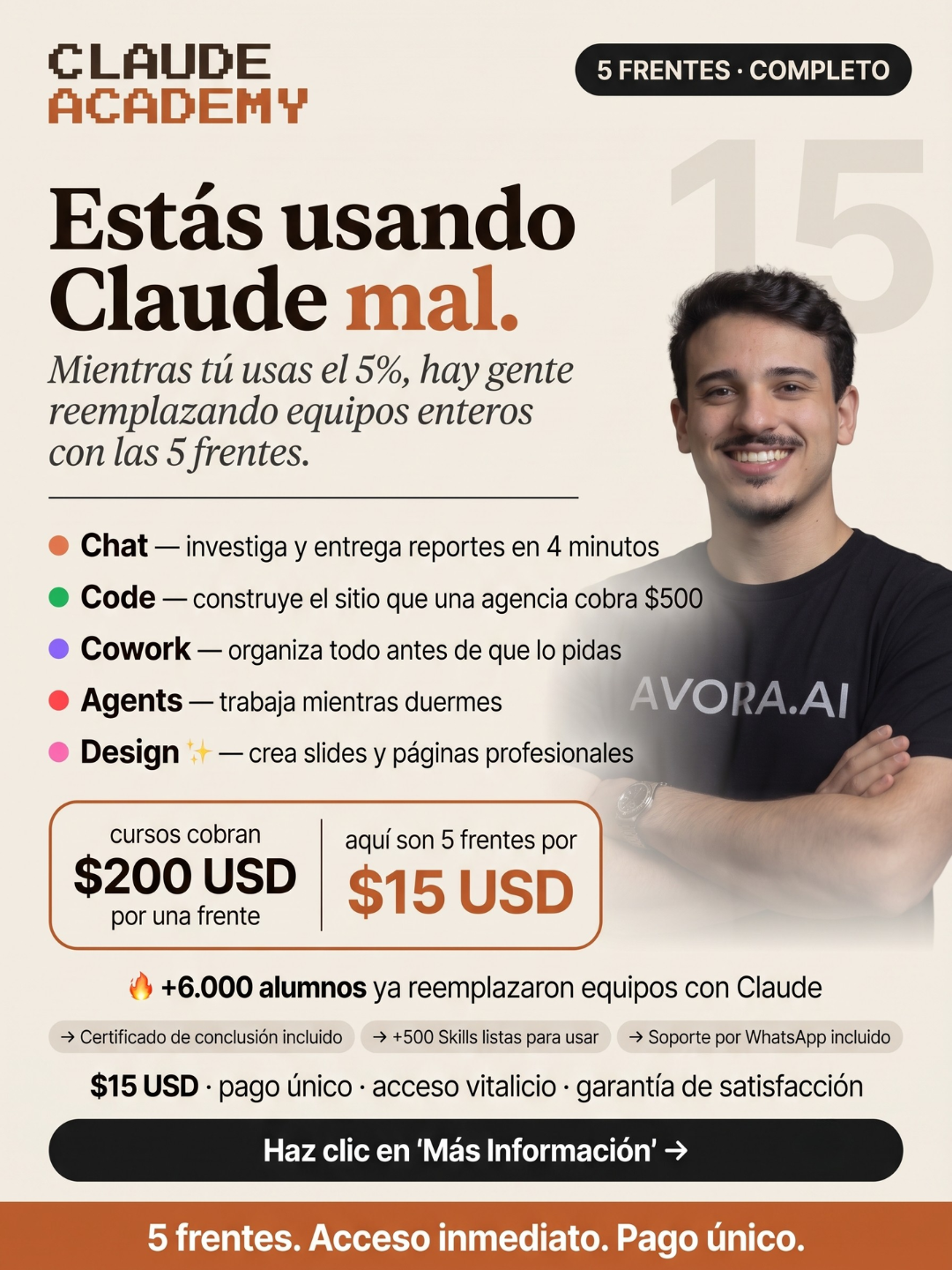 Avora Code Facebook ad