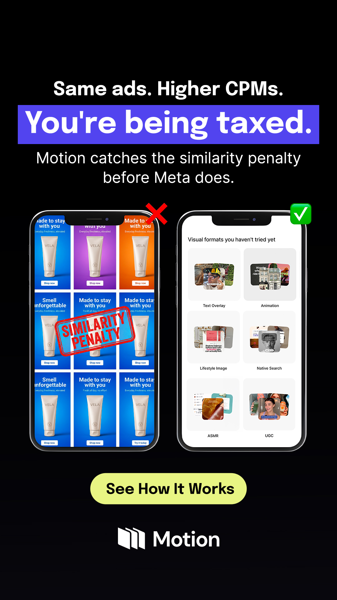 Motion Facebook ad