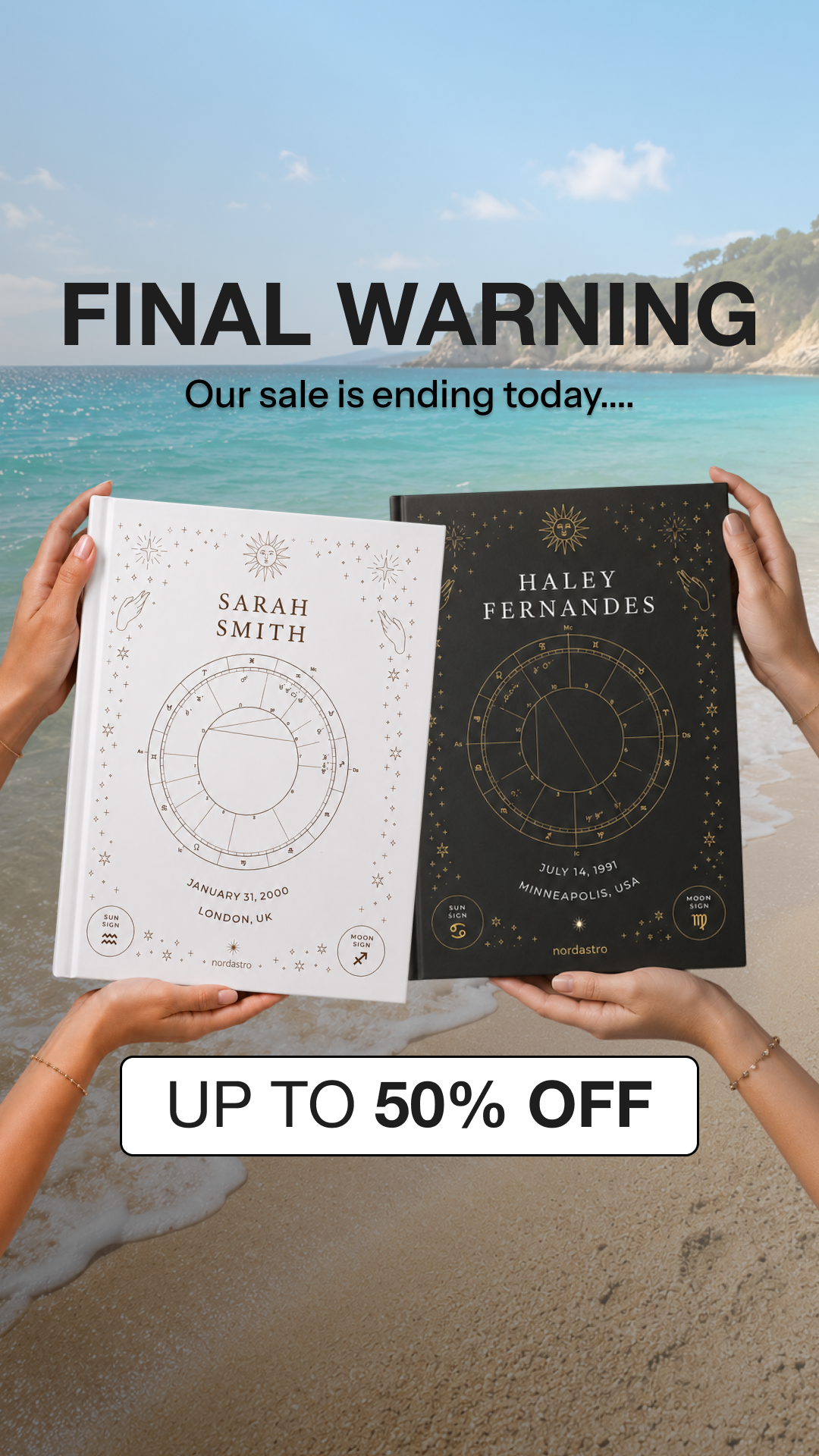 Linda Cross Facebook ad: #1 Personalized Astrology Book
