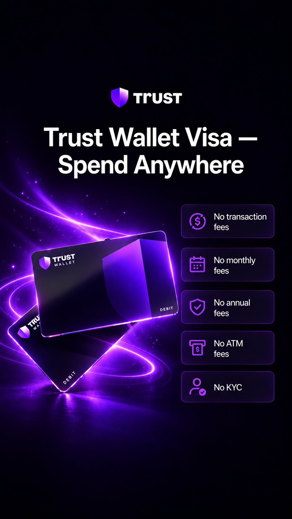 My crypto card Facebook ad: Explore a convenient way to make everyday payments.