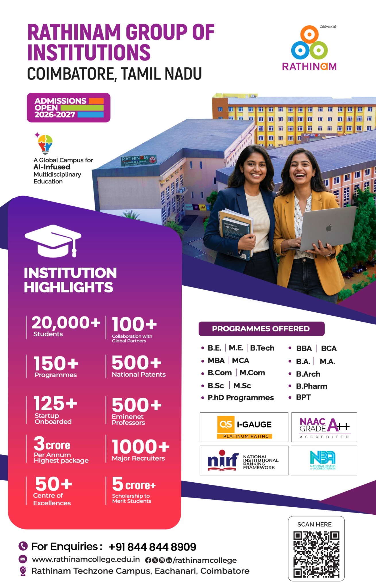 Rathinam Group of Institutions Facebook ad