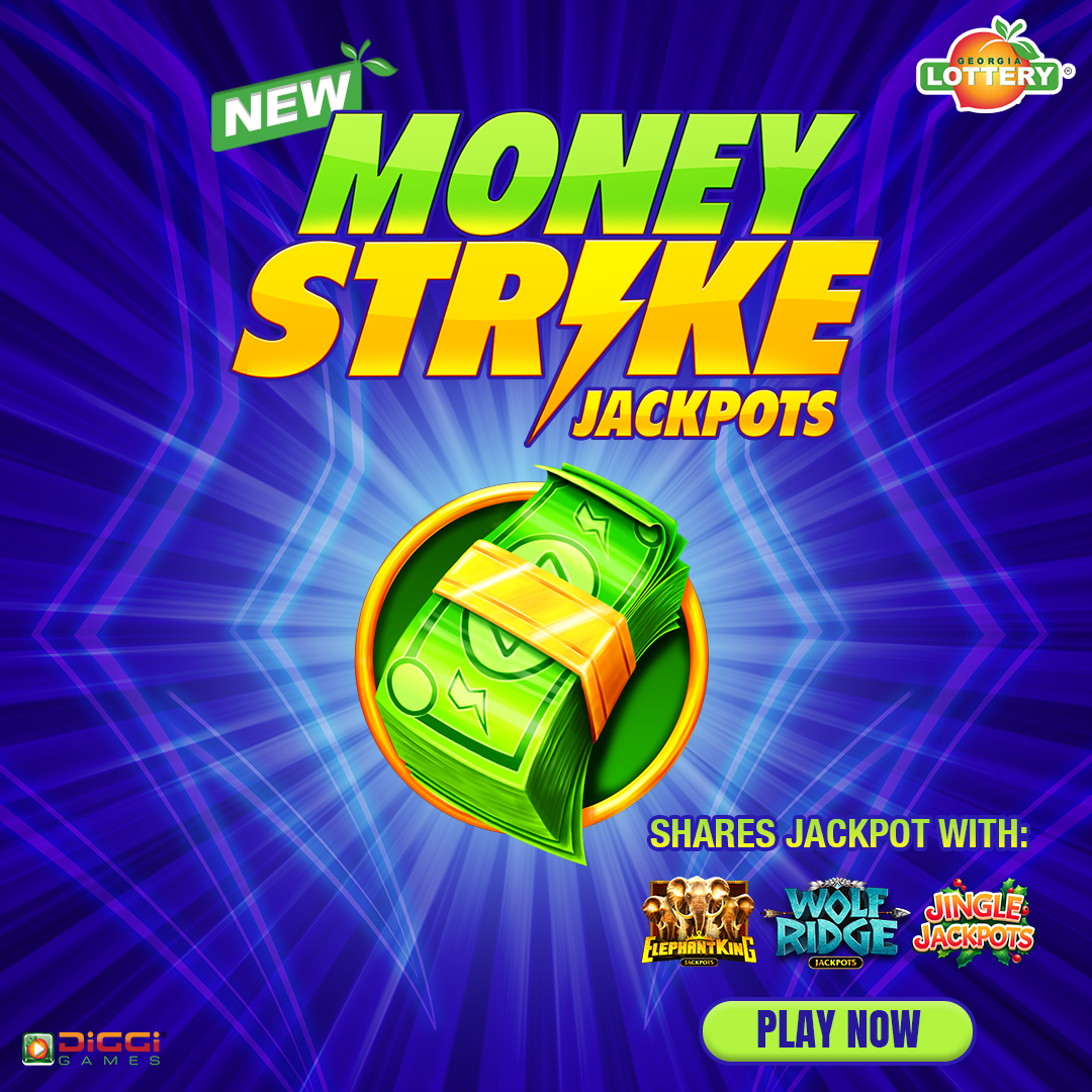 Georgia Lottery Corporation Facebook ad: Match 5 or more symbols to win prizes!