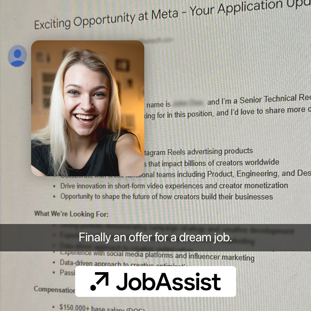 JobAssist: Find Your Dream Job I AI Job Search & Auto Apply Facebook ad from Jul 25, 2026