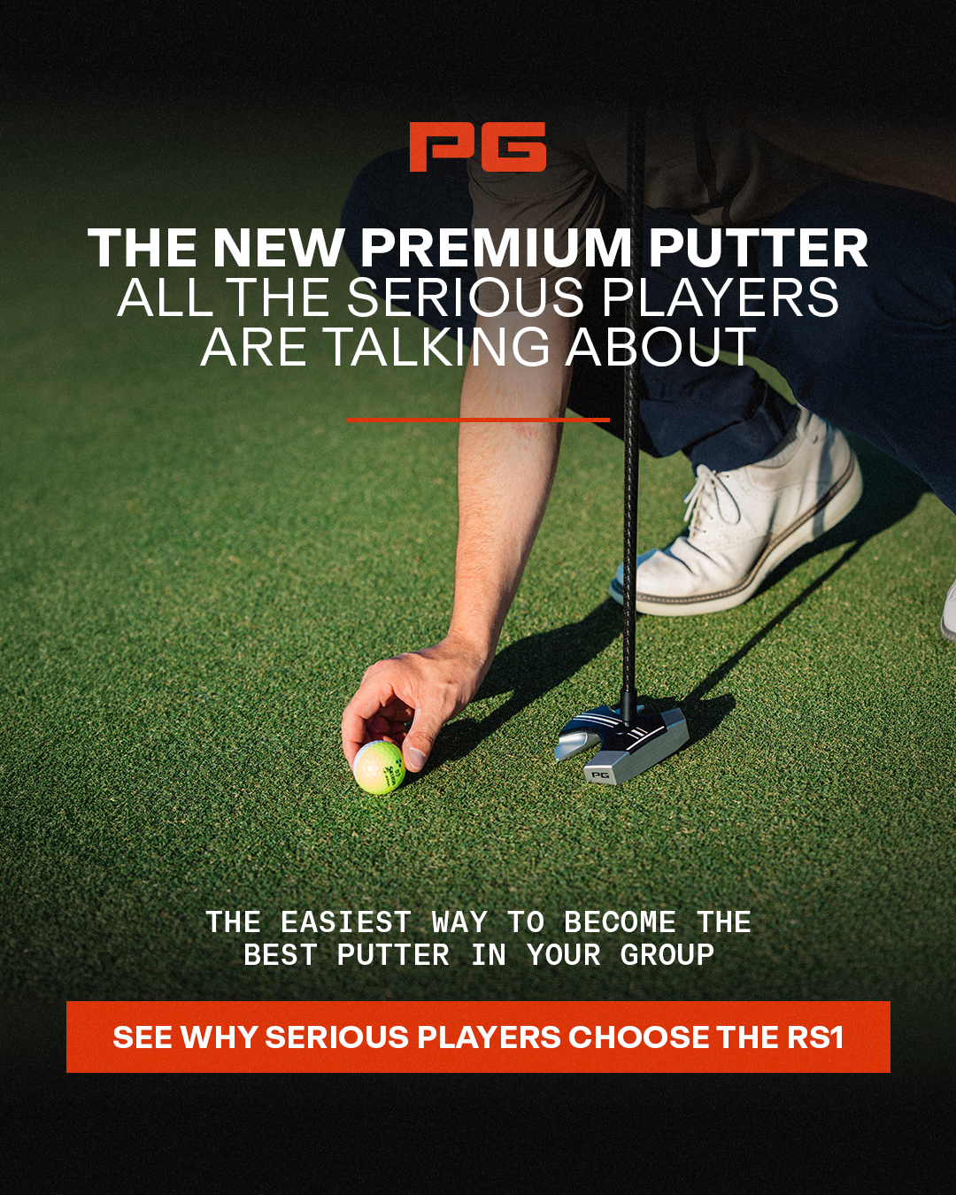 Performance Golf Facebook ad