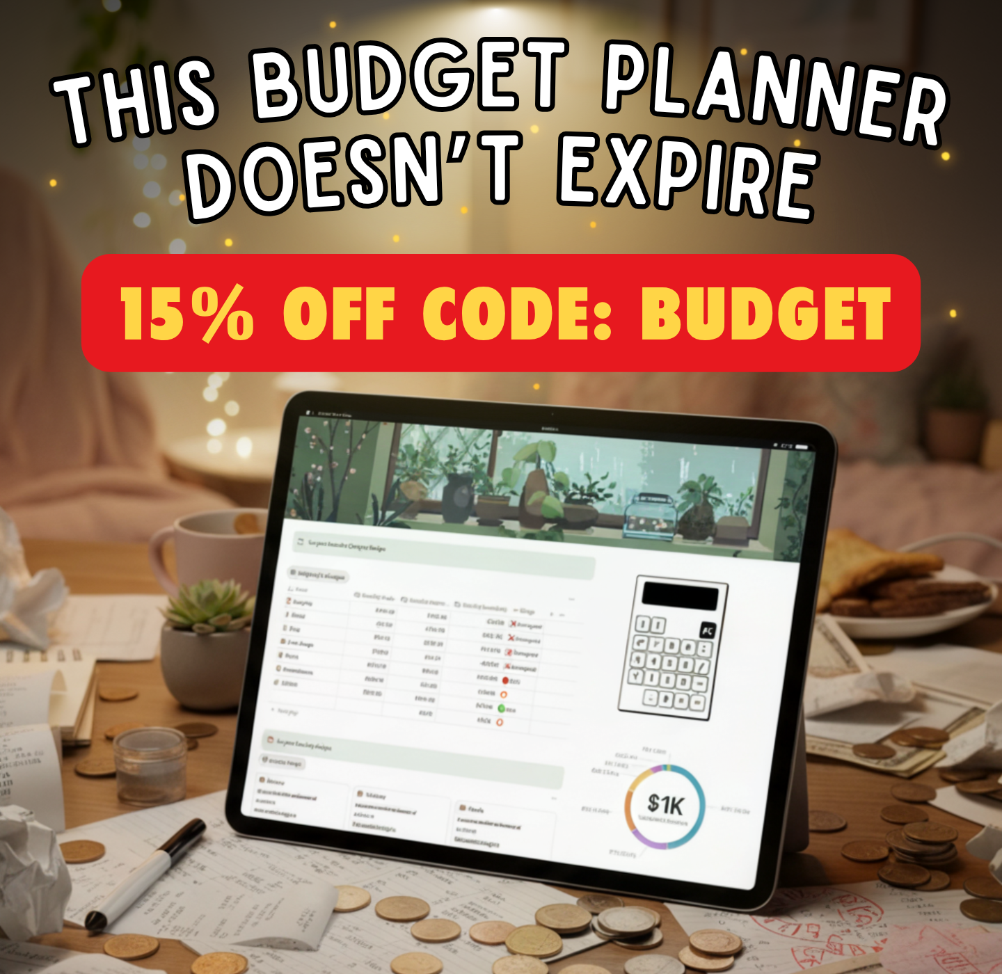 Budget by Steph Facebook ad