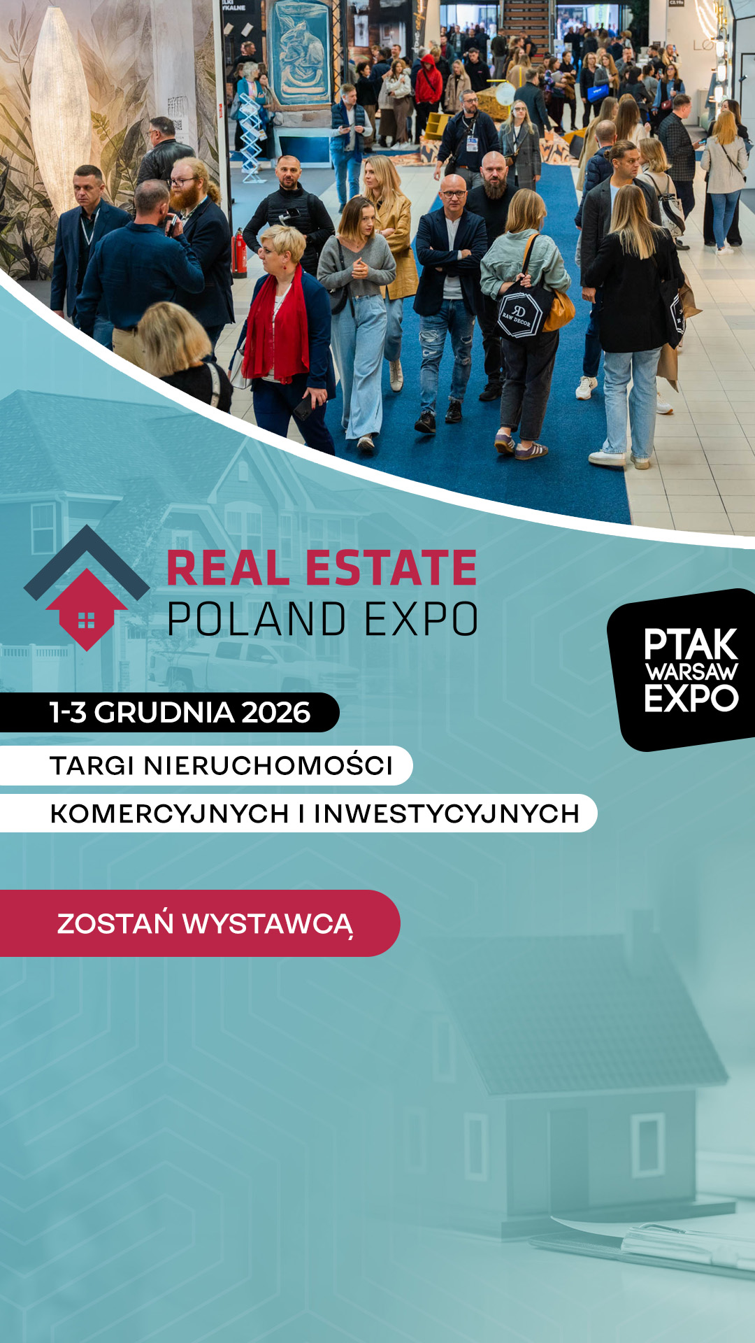 Real Estate Poland Expo Facebook ad from Jul 16, 2026
