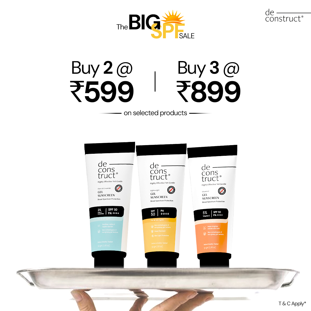 Deconstruct Skincare Facebook ad
