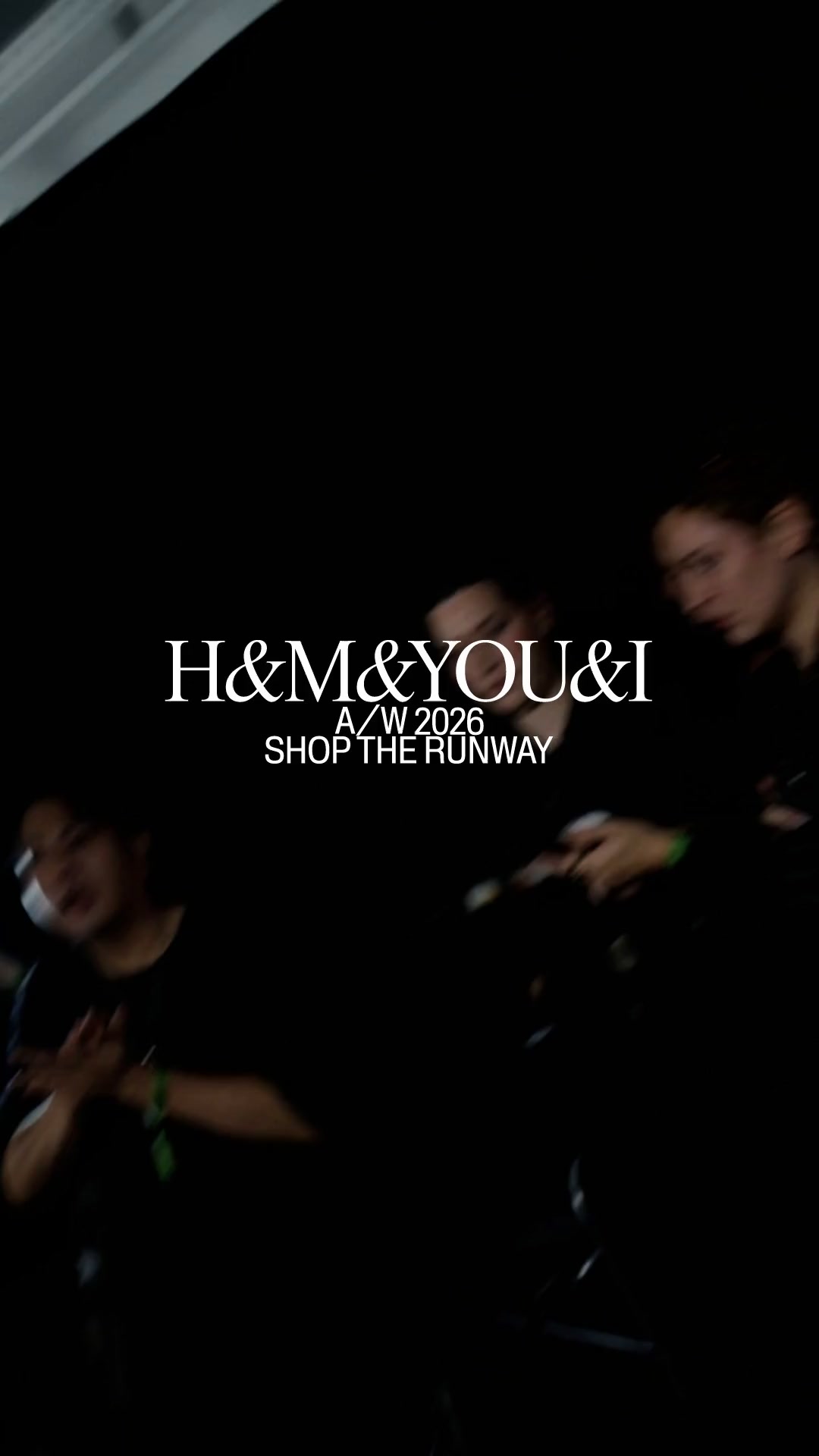 H&M Facebook ad: Shop the runway