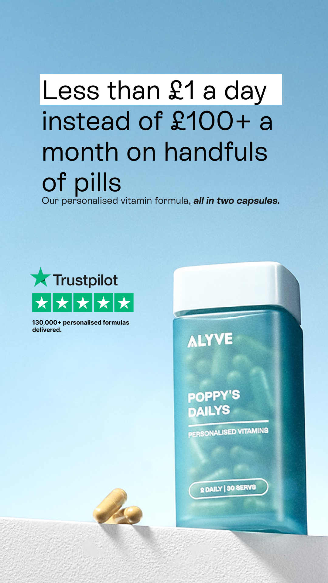 ALYVE Facebook ad