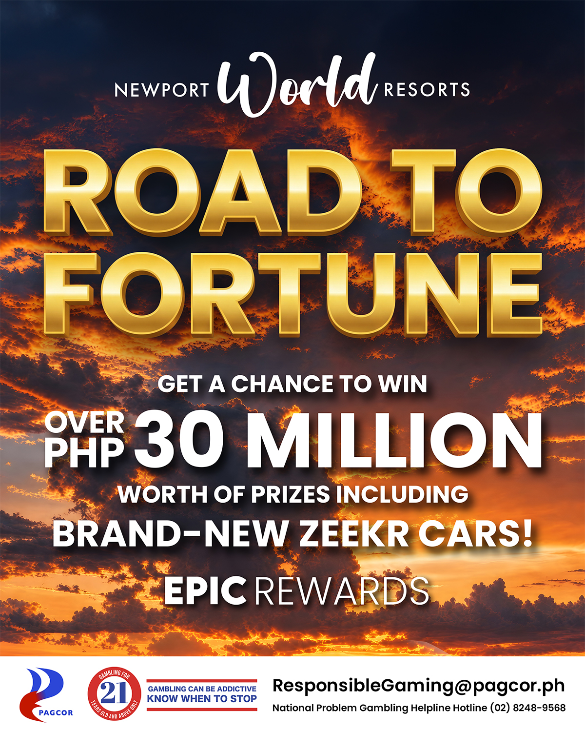 Newport World Resorts Facebook ad