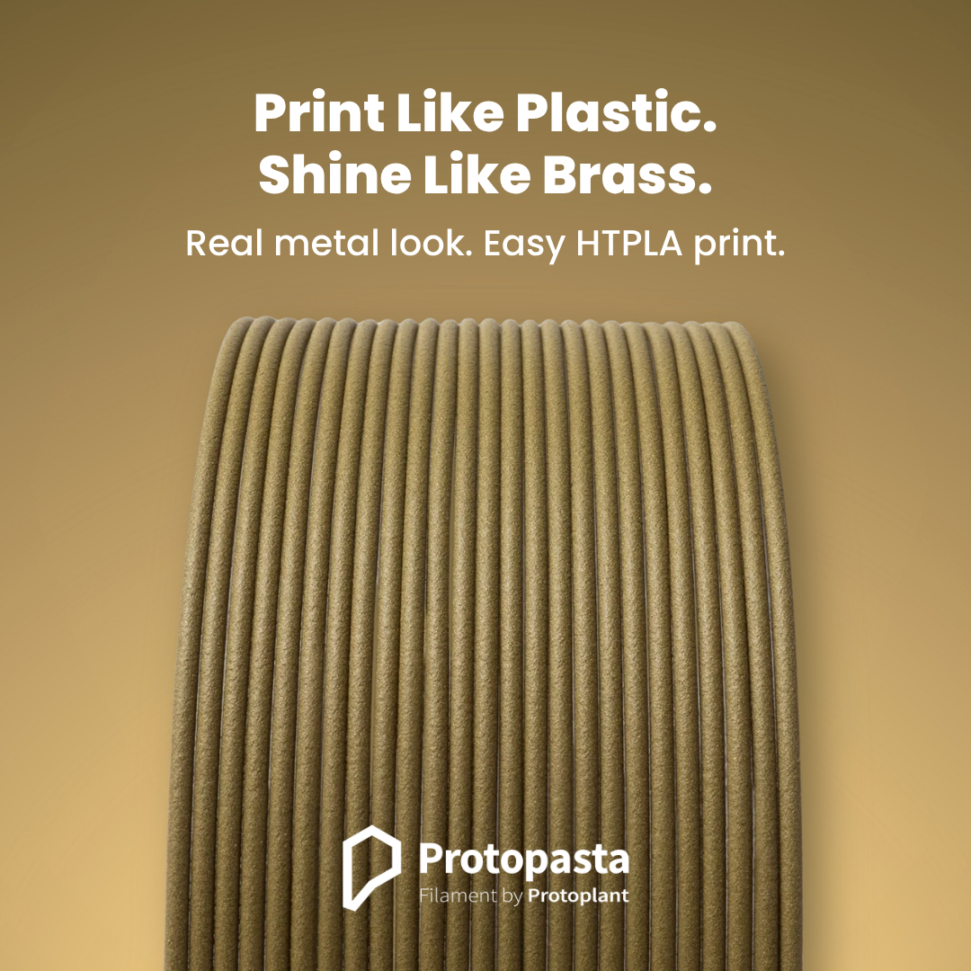 Protopasta Facebook ad: Prints Like PLA, Behaves Like Metal