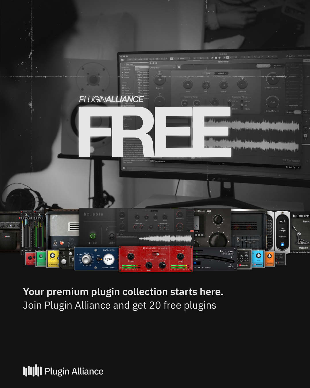 Plugin Alliance Facebook ad