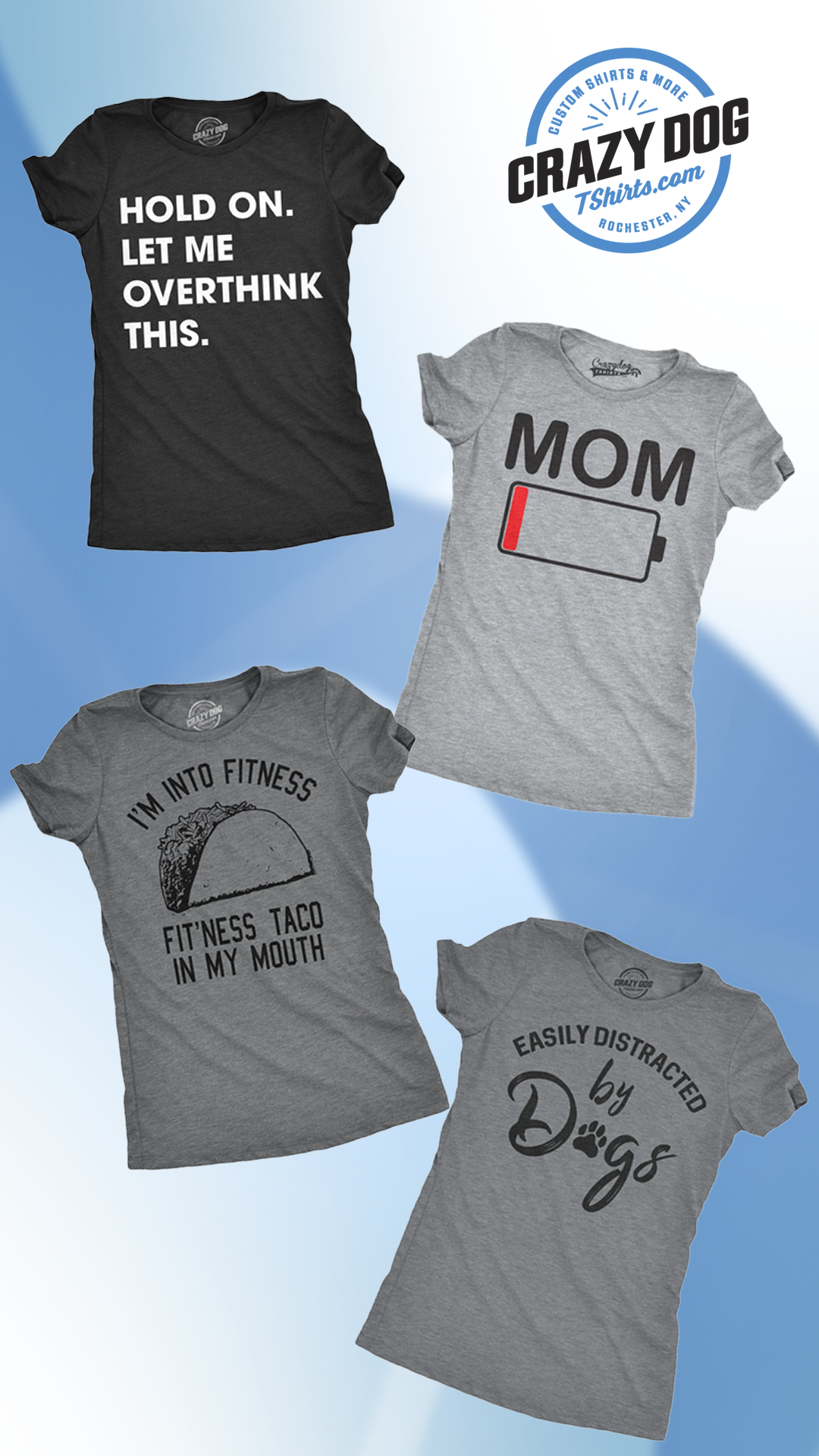 Crazy Dog T-Shirts Facebook ad