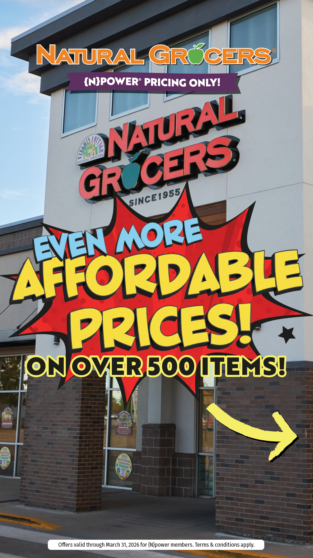 Natural Grocers Facebook ad