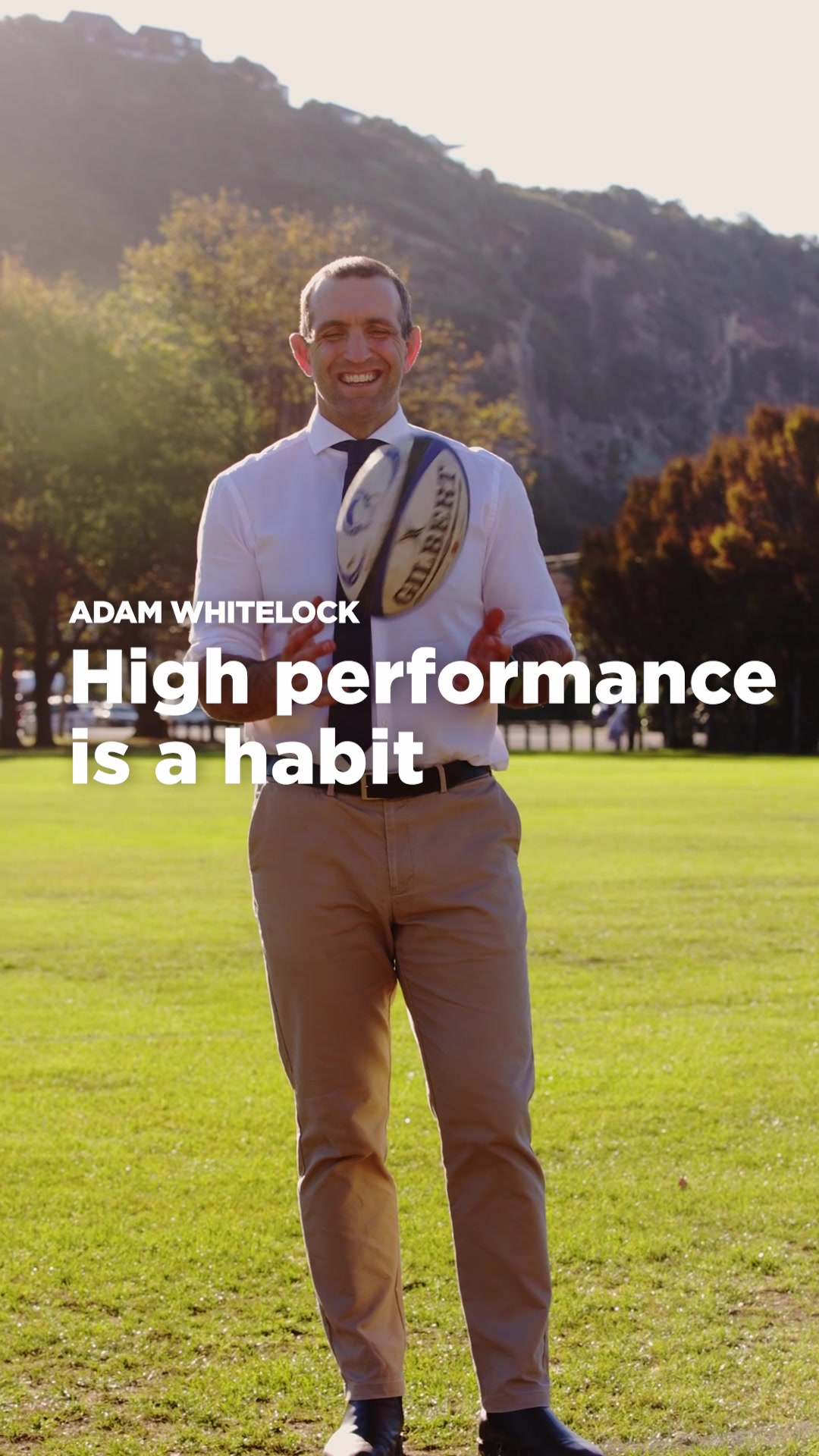 Adam Whitelock - Bayleys Canterbury Facebook ad: Integrity. Drive. Results.