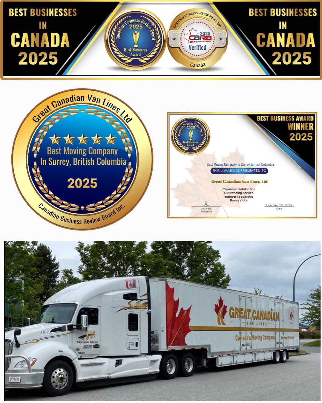 Great Canadian Van Lines Facebook ad