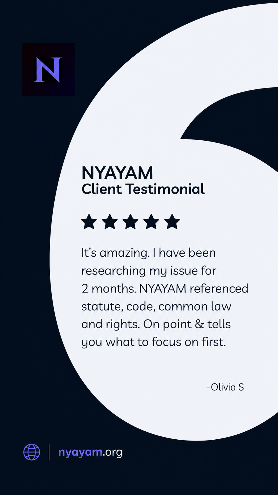 Wozart Facebook ad: Why Users Choose NYAYAM