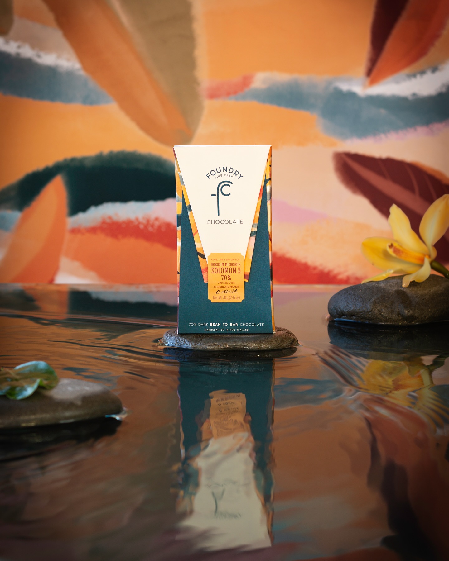Foundry Chocolate Facebook ad: Foundry Chocolate: Micro Batch Bean-to-Bar Craft Chocolate…