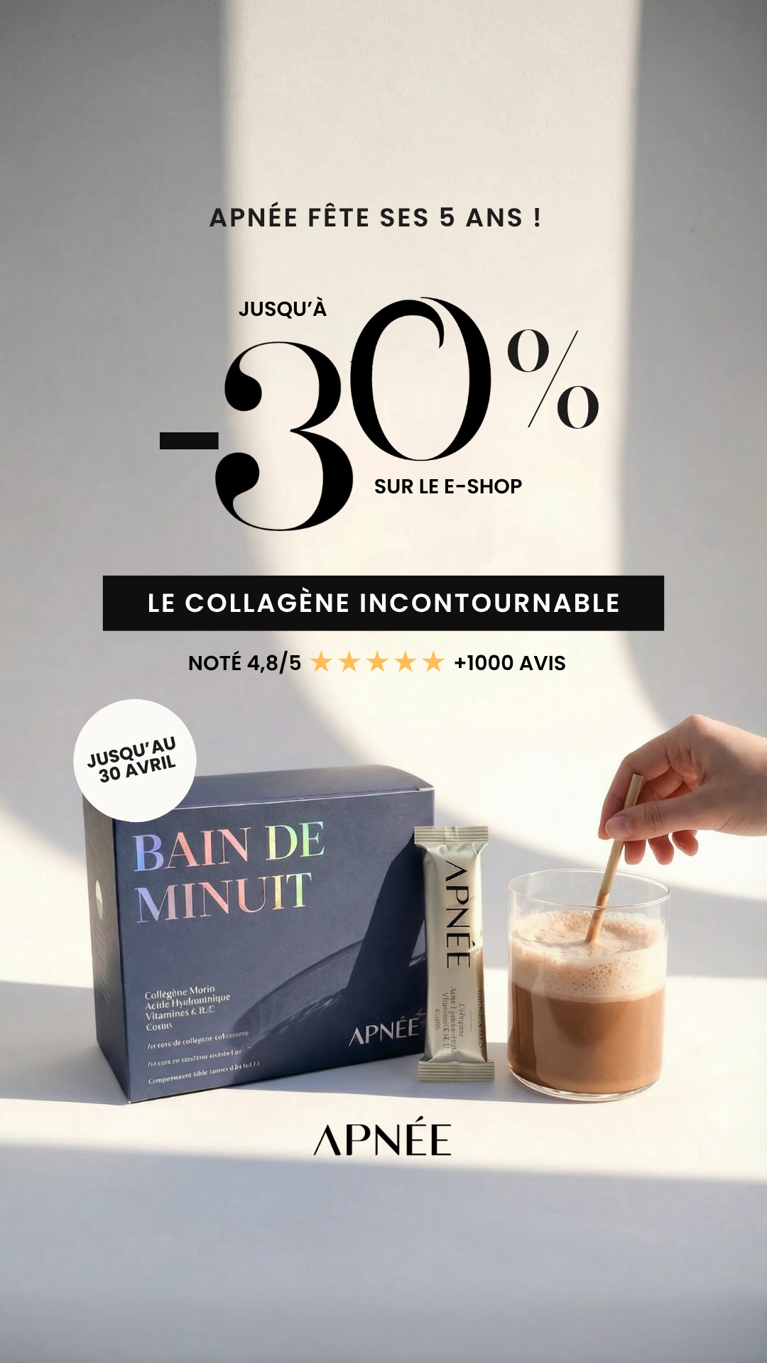 Apnée Paris Facebook ad