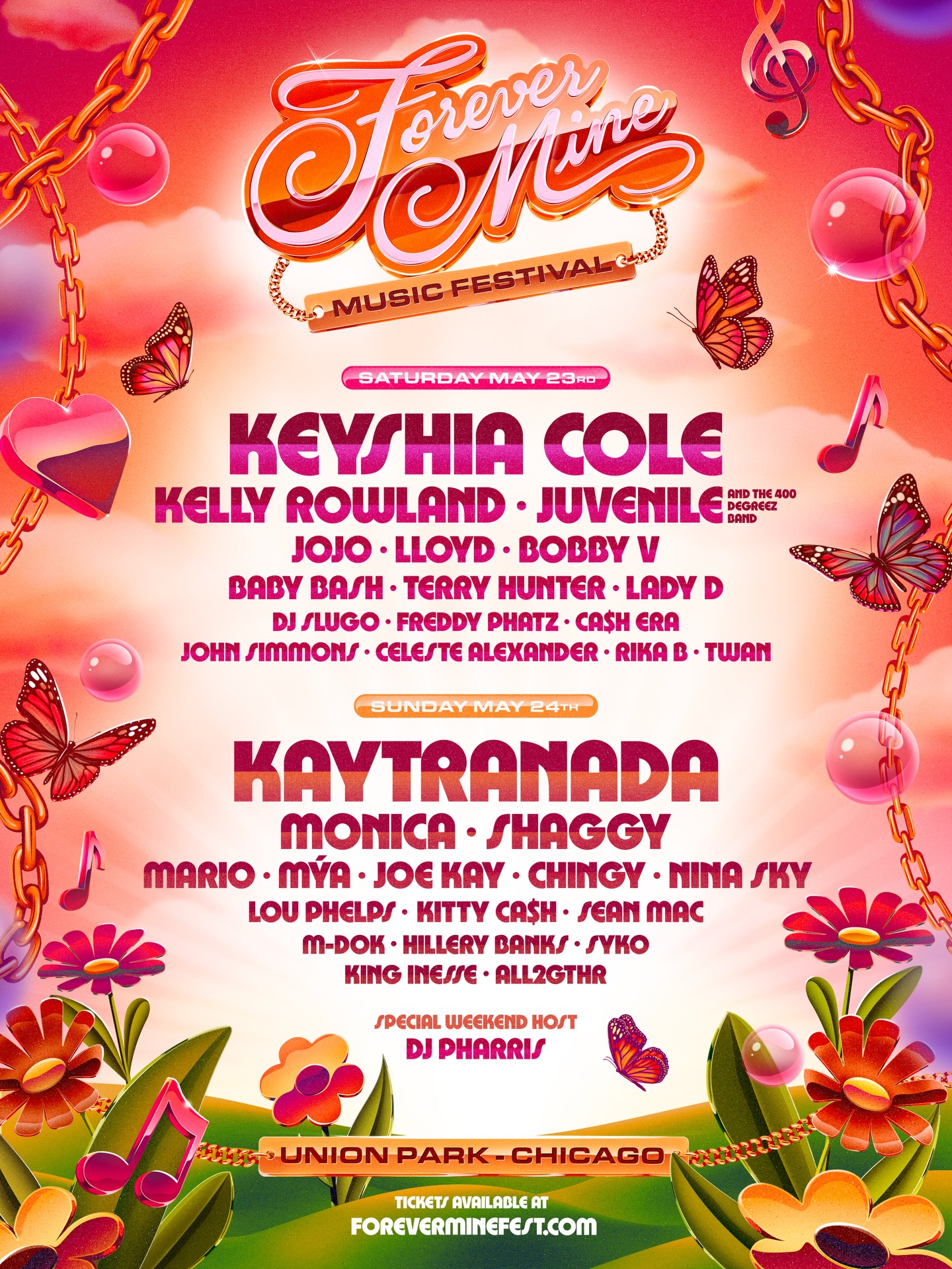 Forever Mine Festival Facebook ad