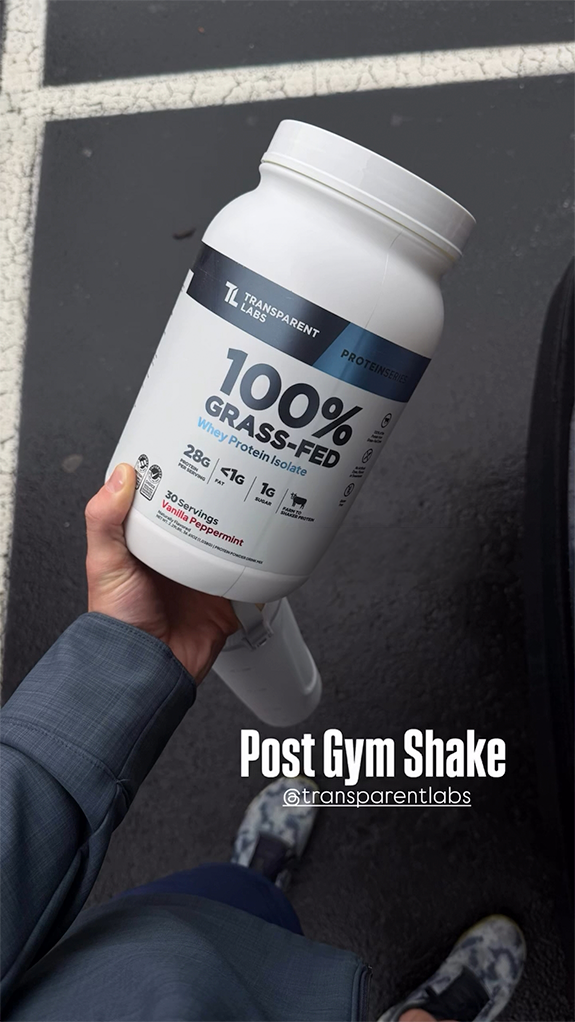 Transparent Labs Facebook ad