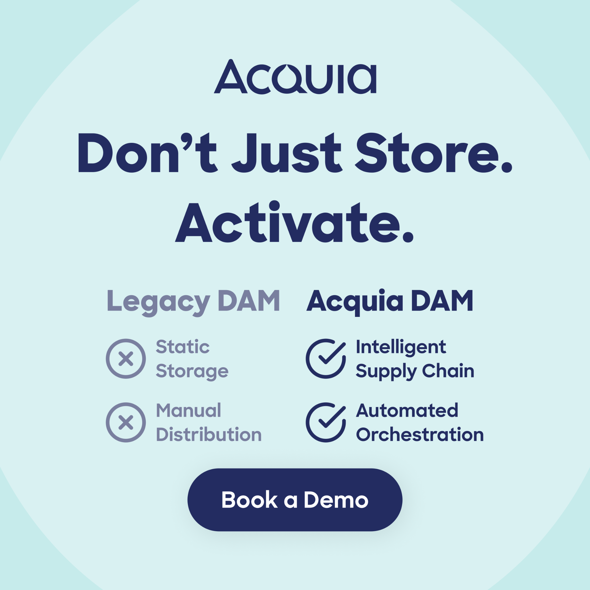 Acquia Facebook ad