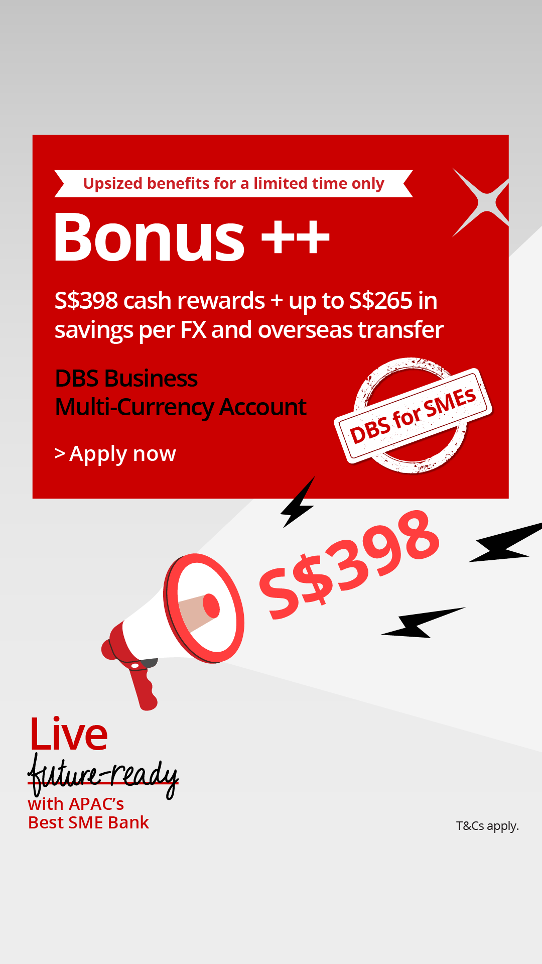 DBS Facebook ad