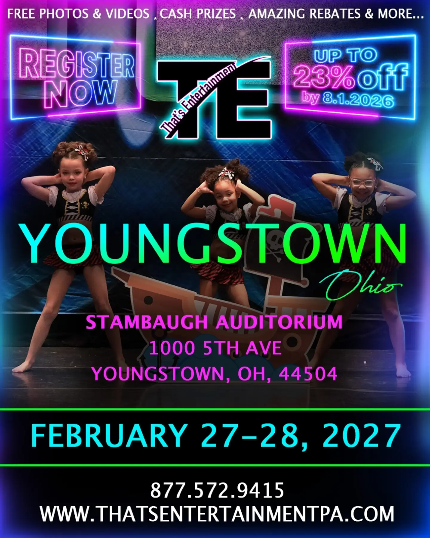 That's Entertainment Performing Arts Competition Facebook ad: Home - That's Entertainment Performing Arts - National…