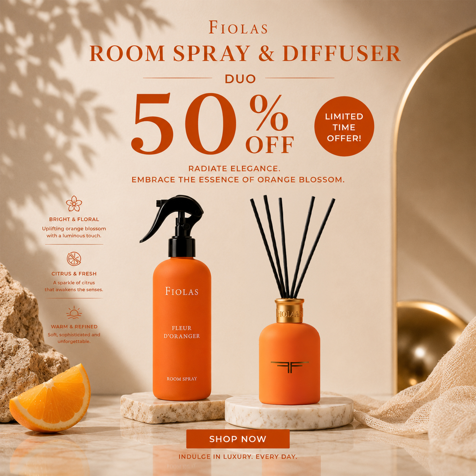 Fiolas London Facebook ad