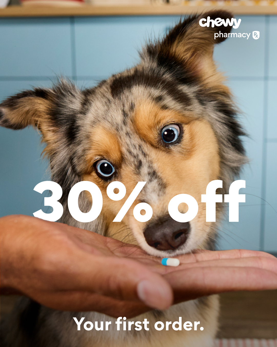 Chewy Facebook ad: Pet meds for less
