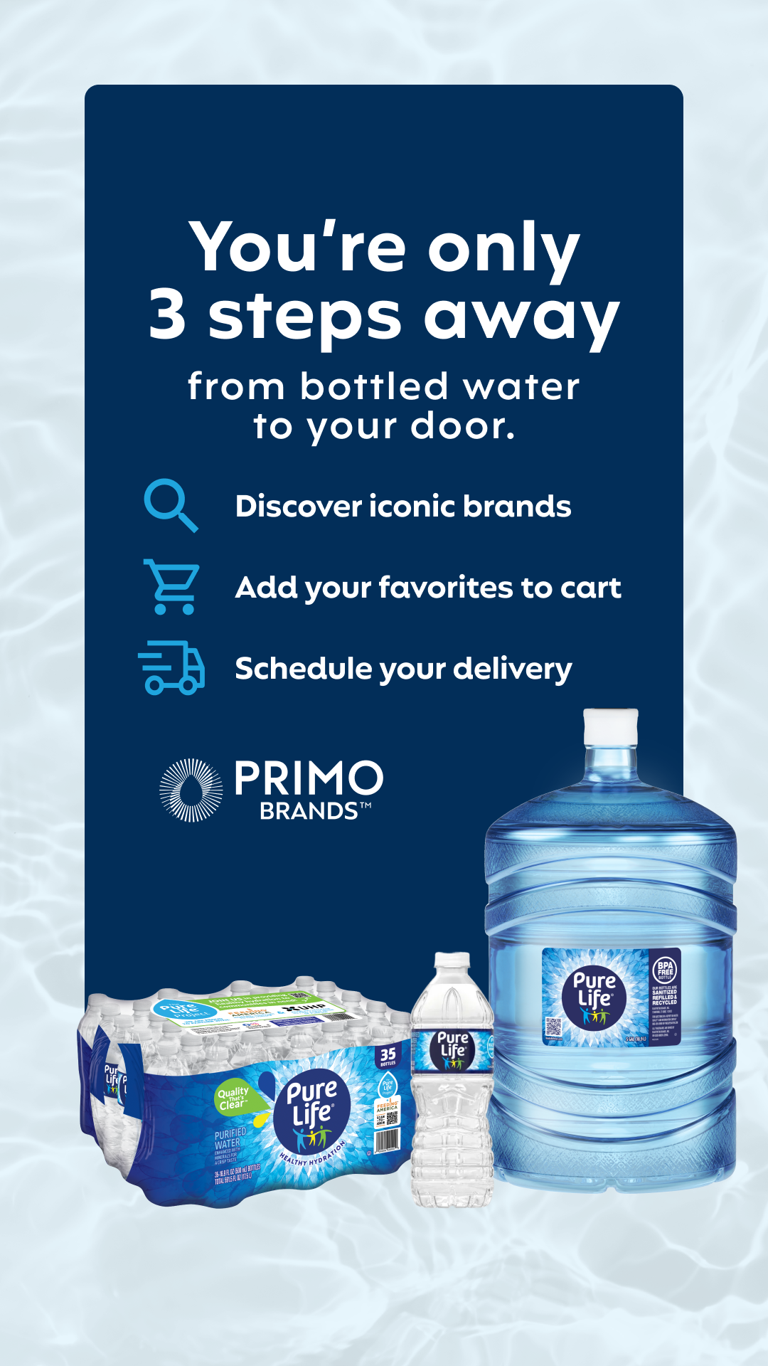 Primo Water Facebook ad