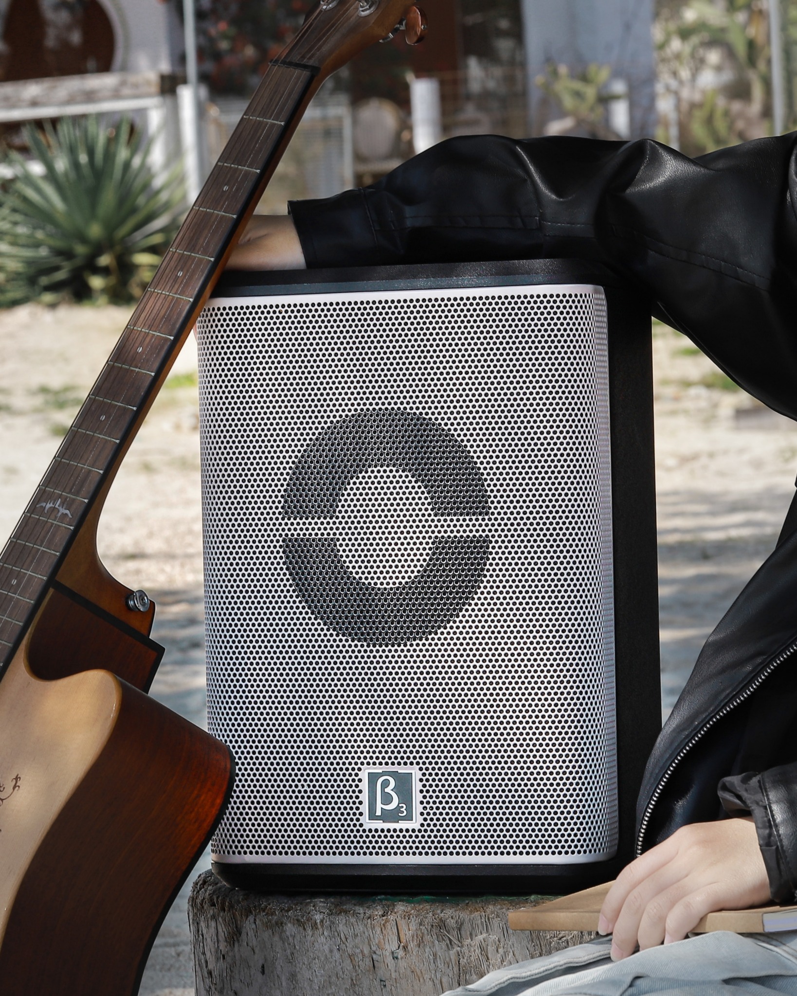 BETA THREE Facebook ad: Portable speaker systems for musicians, performers, and…